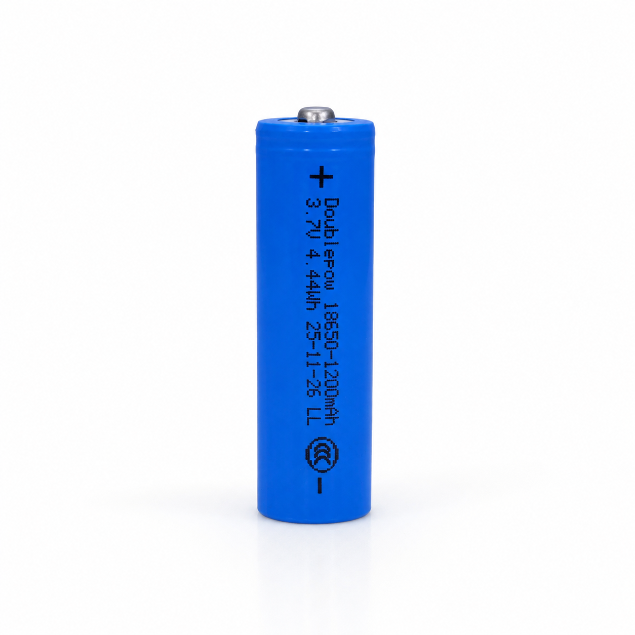 Doublepow Baterai Lithium Tip Head 18650 3.7V 1200mAh 1 PCS