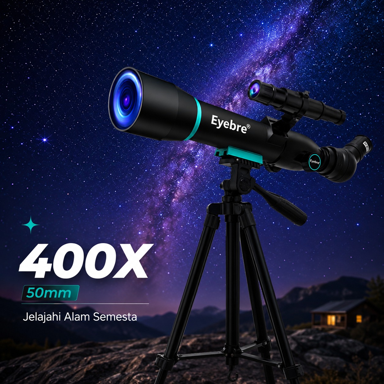 Eyebre Teropong Bintang Astronomical Telescope 400x50mm - 50TZ