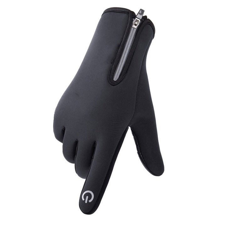 SPORT Sarung Tangan Racing Glove SBR Pad Waterproof Touchscreen Size L - OZ910