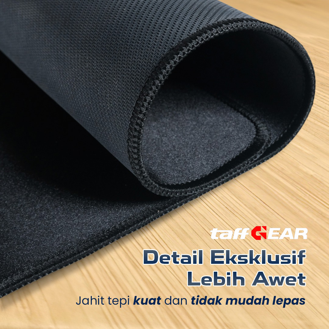 Taffware Gaming Mouse Pad Rubber XL Desk Mat Polos - MP001