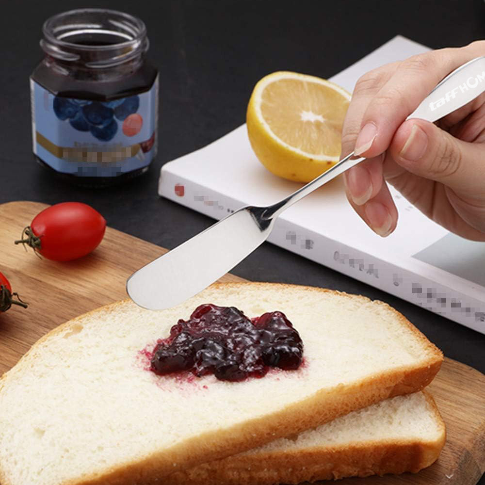 TaffHOME Pisau Mentega Selai Jam Spread Stainless Steel Butter Knife - Z15