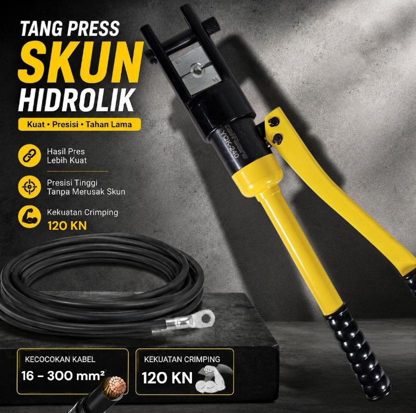 ChanYu Tang Press Skun Hidrolik Crimping Pliers Tool - YQK-240
