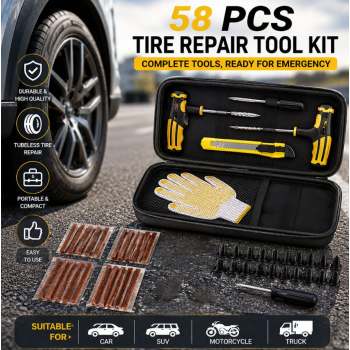 UR Peralatan Tambal Ban Mobil Sepeda Motor Tubeless Tire Repair - CZK-45