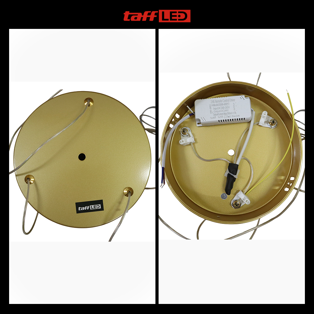 BLUE TIME Lampu Gantung Hias Modern Ceiling Light 3 Ring 90W 2 Color - M235