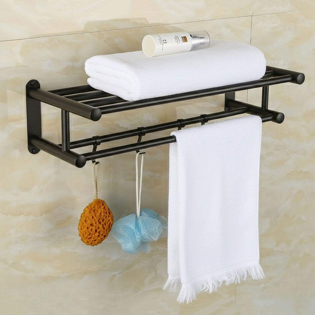 EEND Rak Kamar Mandi Shelf Towel Rack Single Layer Stainless Steel 201 - E-201