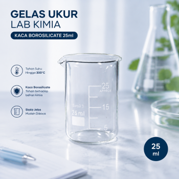 VYROX LITE Gelas Ukur Kaca Borosilicate Tahan Panas Kitchen Lab Kimia - GG-17