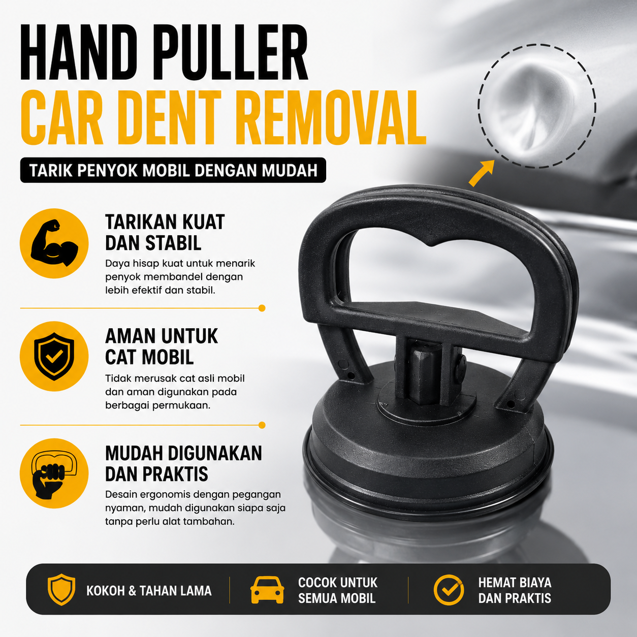 LemonBest Reparasi Penyok Mobil Hand Puller Car Dent Removal - Y-148