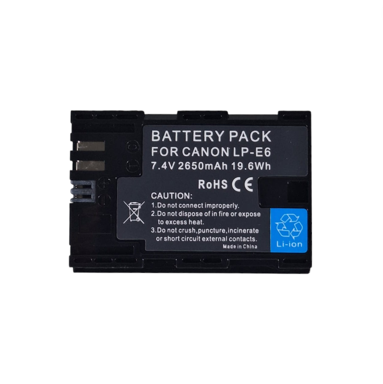 Baterai Kamera Canon EOS 5D LP-E6/E6N 2650mAh (Replika 1:1)