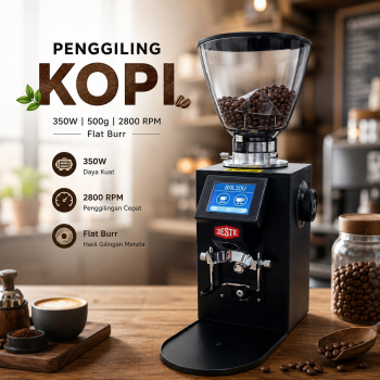 Trieste Penggiling Kopi Elektrik Coffee Grinder LCD 350W 500g - K-64FJ