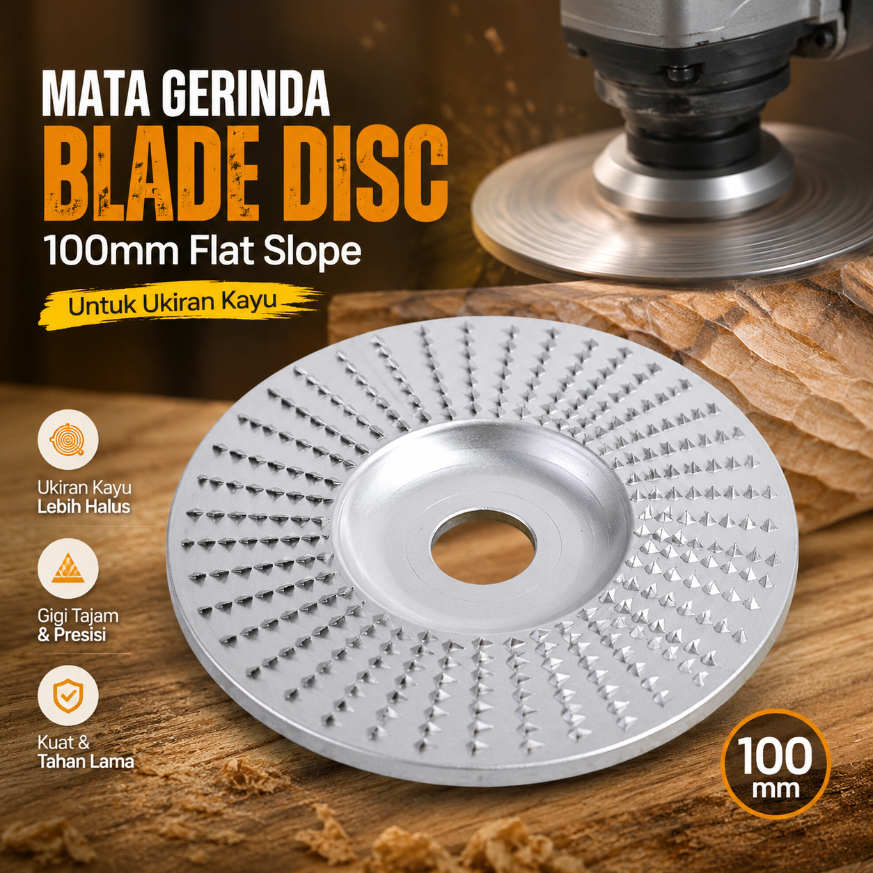LOU Mata Gerinda Kayu Wood Carving Saw Blade Disc - L4736