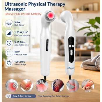 TaffOmicron Alat Pijat Terapi Ultrasonik Fisioterapi Portable 9.6W - CS-776