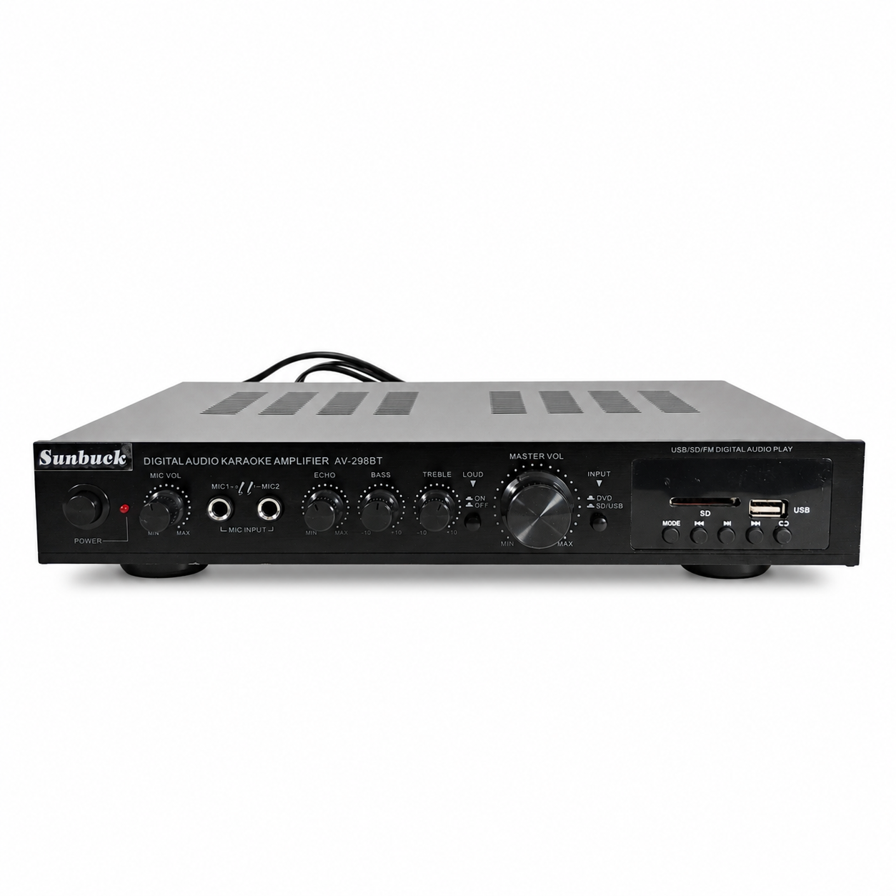 Sunbuck Audio Bluetooth 5.0 Amplifier 5 CH Remote 2000W - AV-298BT