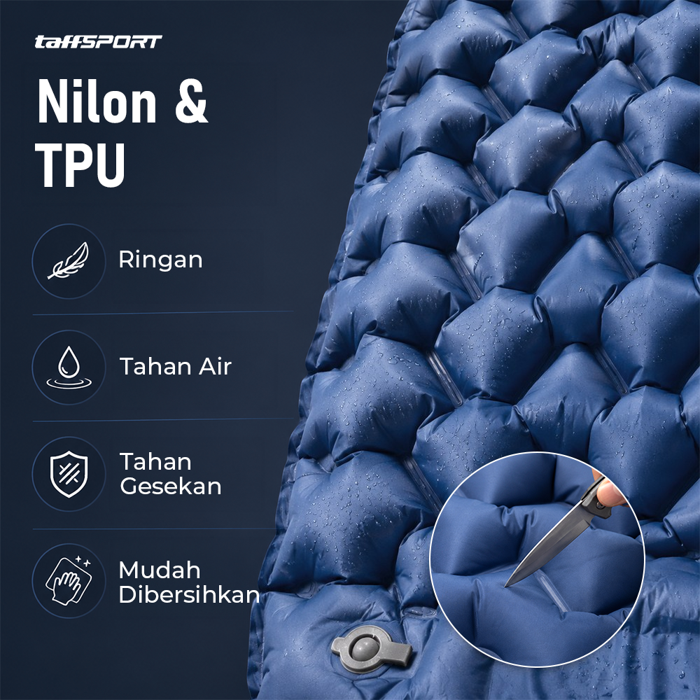 LISM Kasur Matras Angin Inflatable Bed Rhombus Sleeping Bag - LS18Z