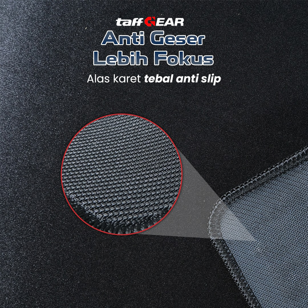 TaffGEAR Gaming Mouse Pad XL Desk Mat Polos Anti Slip Waterproof - MP001