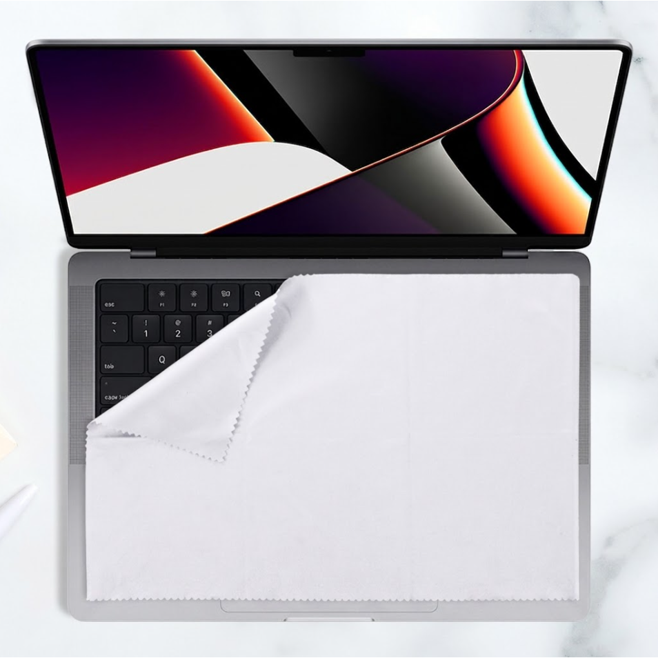 TaffGO Kain Keyboard Laptop Cover Lap Cleaning Cloth Microfiber - E-02 - Gambar 4