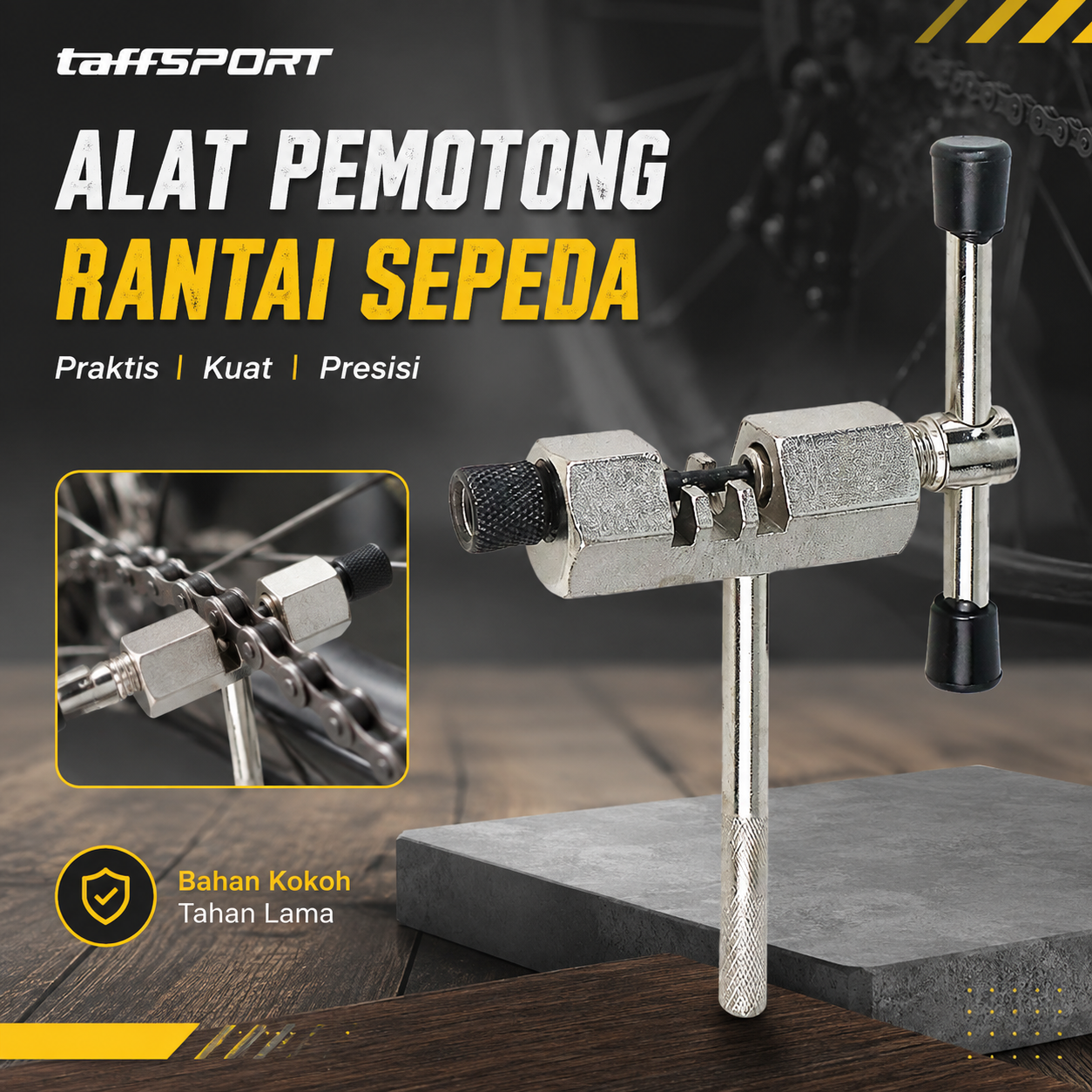 TaffSPORT Alat Pemotong Rantai Sepeda Chain Breaker - JLQ-01