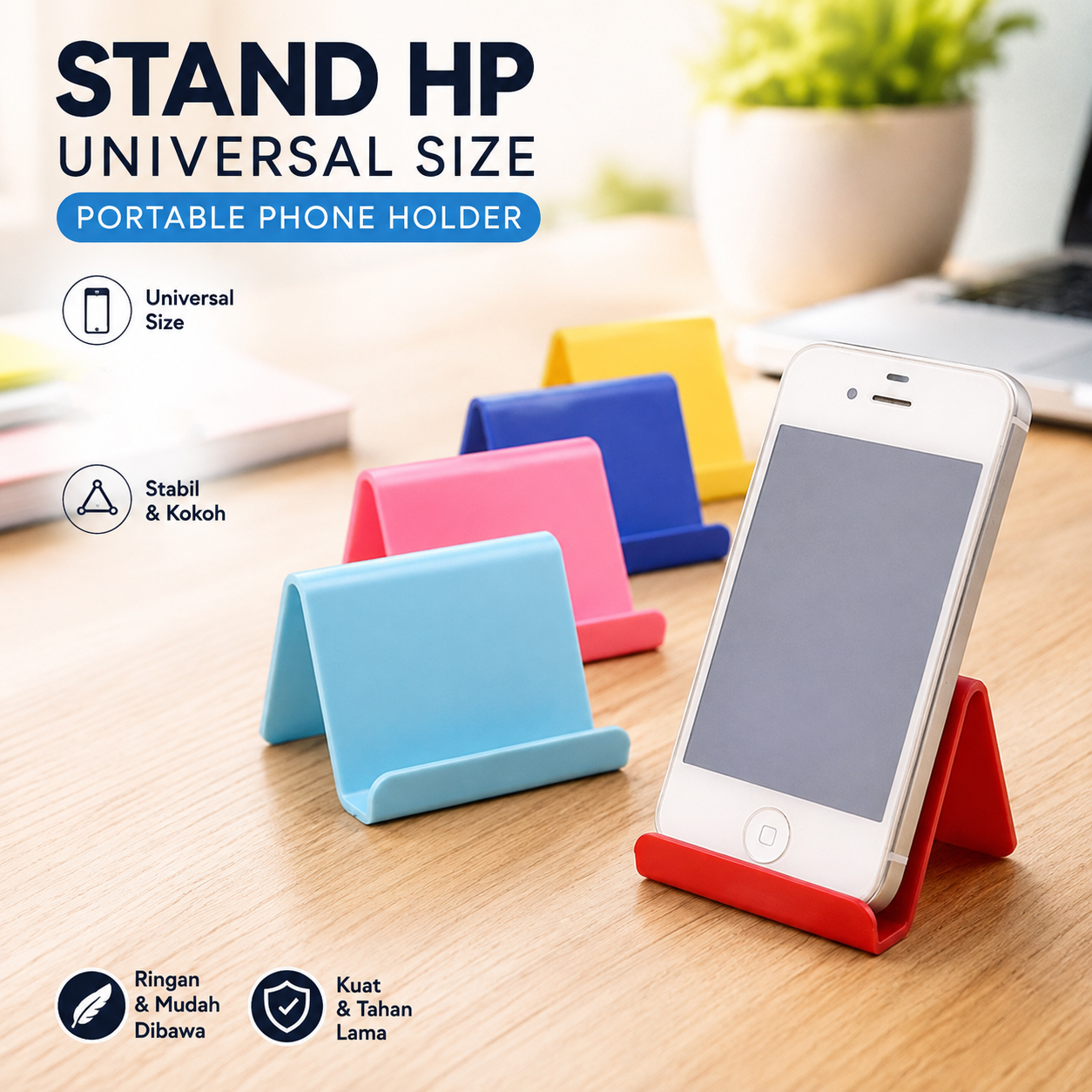 Syrinx Stand HP Universal Size Portable Phone Holder - SY19