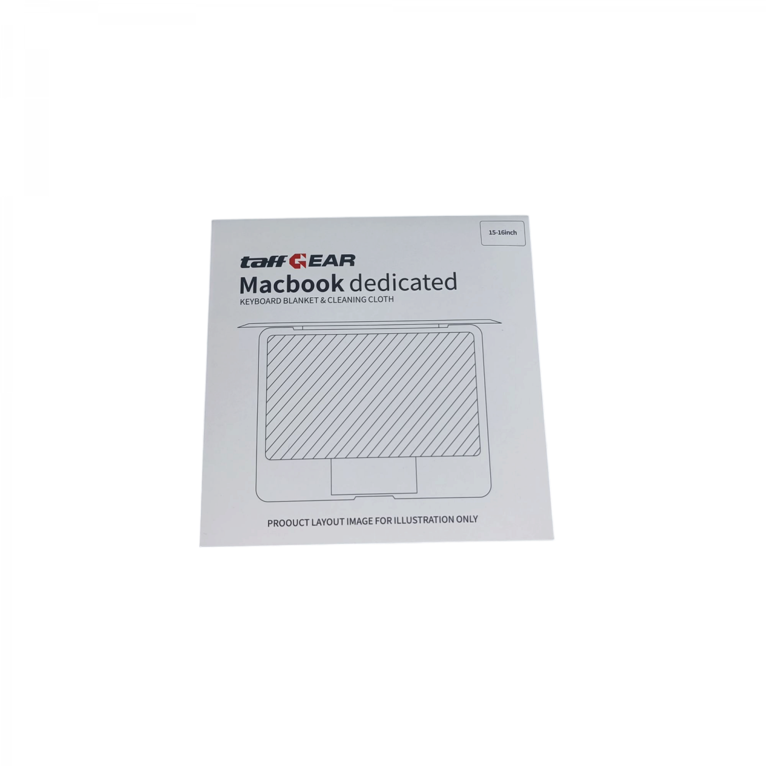 TaffGO Kain Keyboard Laptop Cover Lap Cleaning Cloth Microfiber - E-02 - Gambar 5