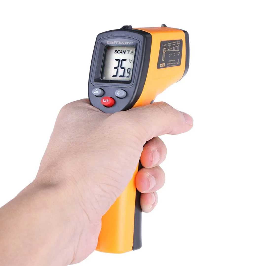 Taffware Thermogun Thermometer Industrial Laser Infrared NonContact - CX6000 - Gambar 6