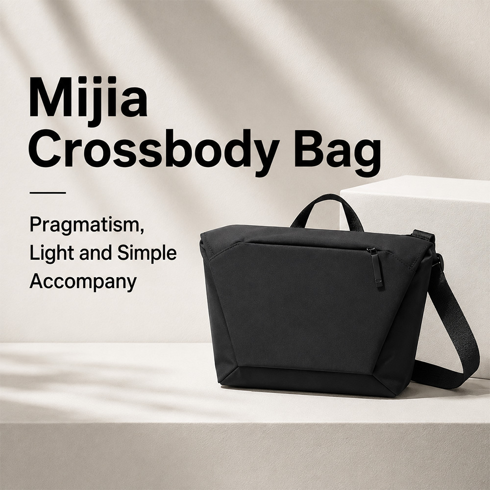Mijia Tas Selempang Pria Kantor Messenger Crossbody Sling Bag 14 Inch - MJXKB01RM