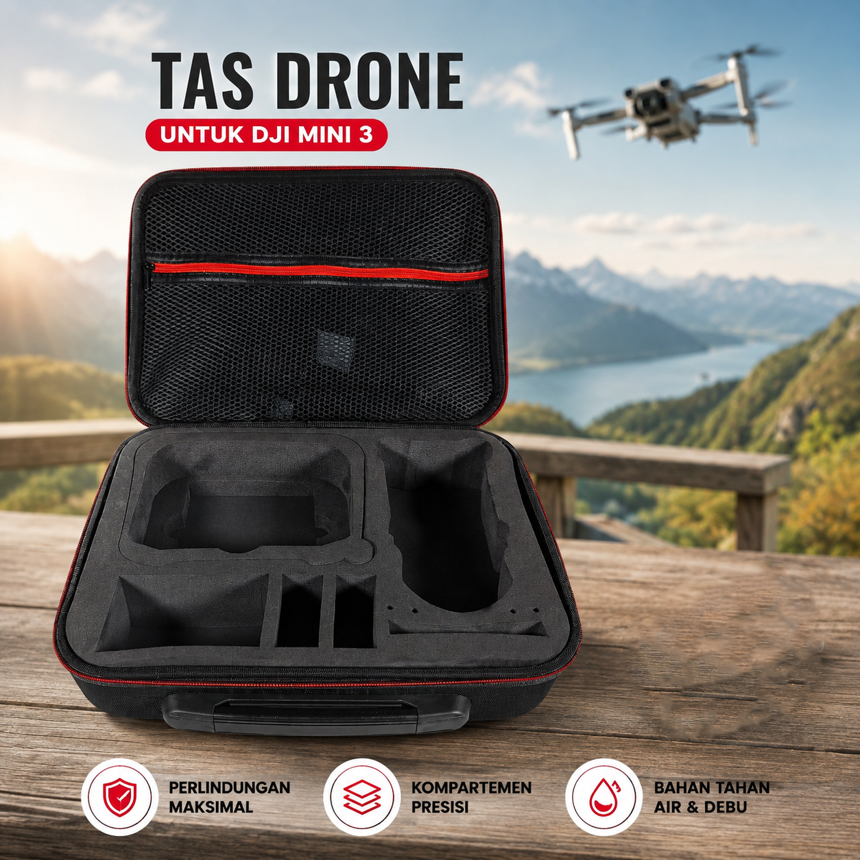 ZORBES Tas Drone Protective Storage Case for DJI Mini 3 - ZB3