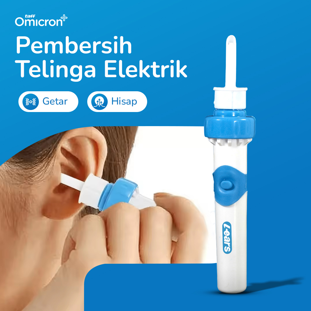 TaffOmicron IEARS Pembersih Telinga Elektrik Suction Vibration - 842-1