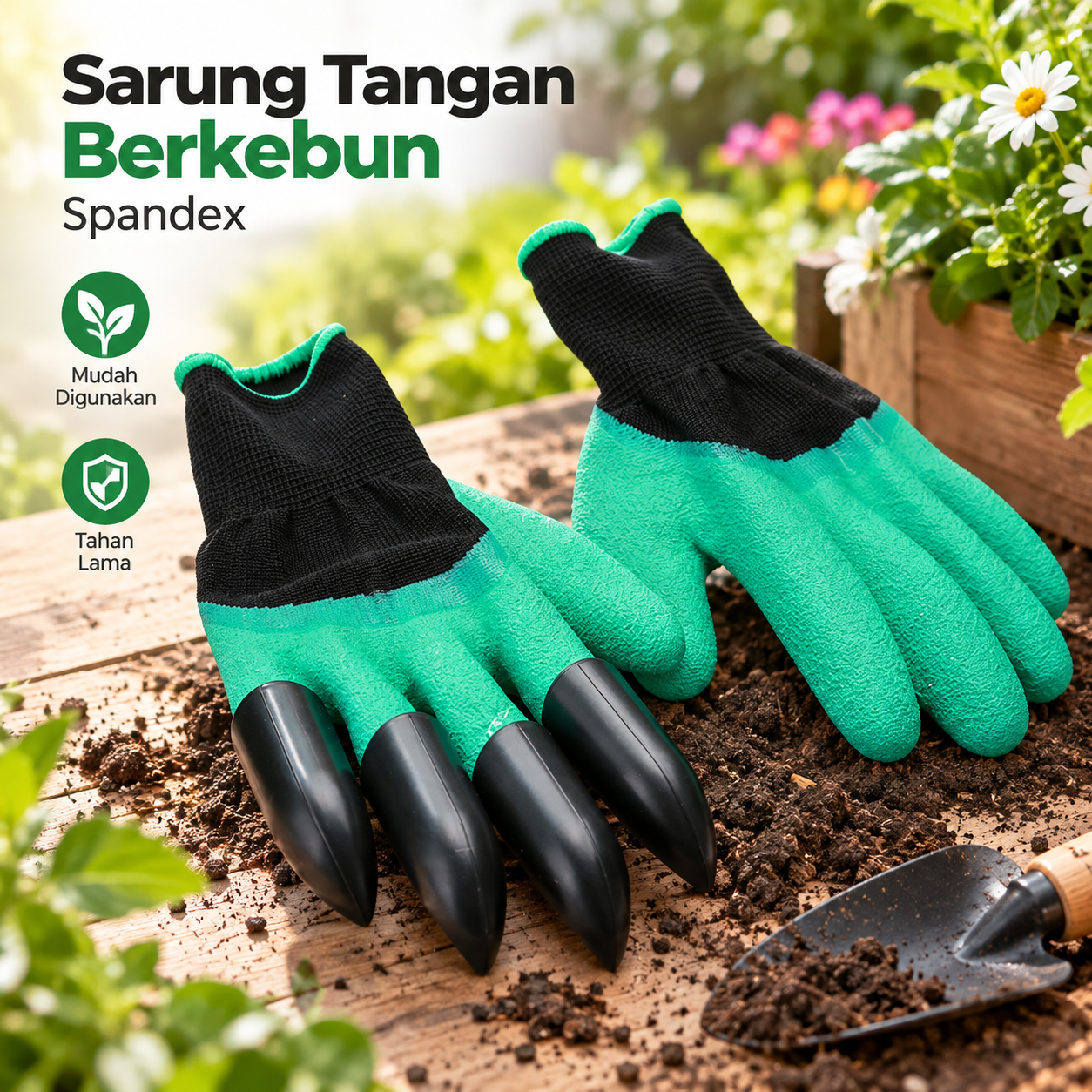 TaffHOME Sarung Tangan Berkebun Antislip Spandex - CZ-0146