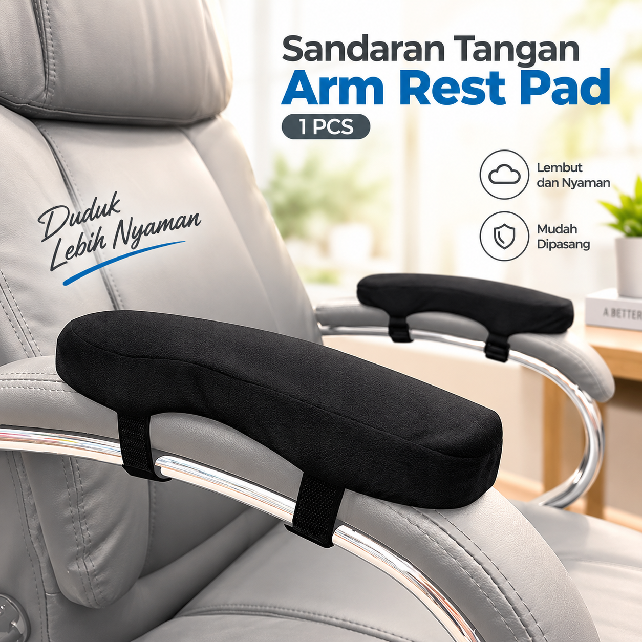TaffHOME Sandaran Tangan Bangku Kerja Elbow Forearm Arm Rest Pad 1 PCS - YGPS01