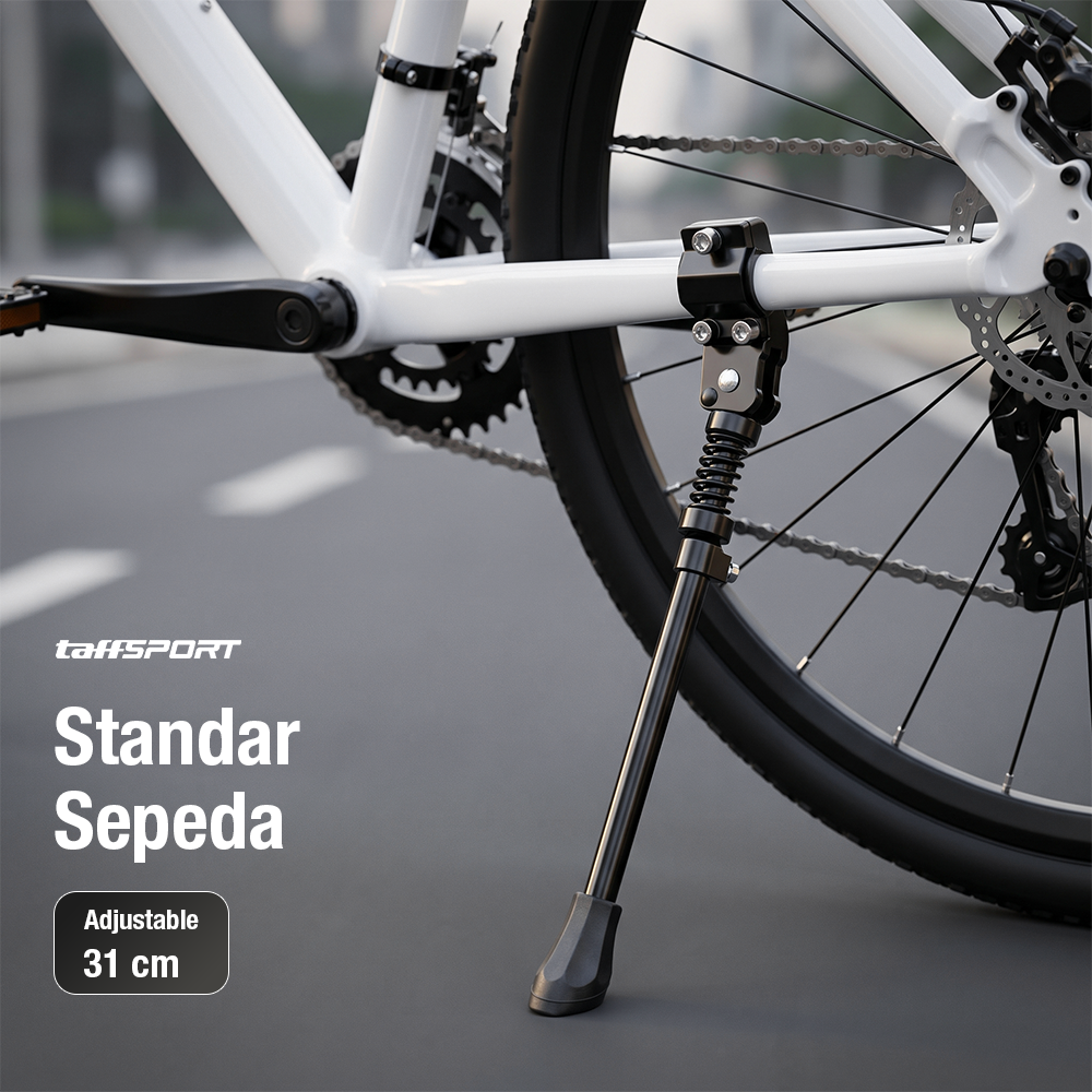 TaffSPORT Standar Sepeda Samping Bike Kickstand 31cm - S1