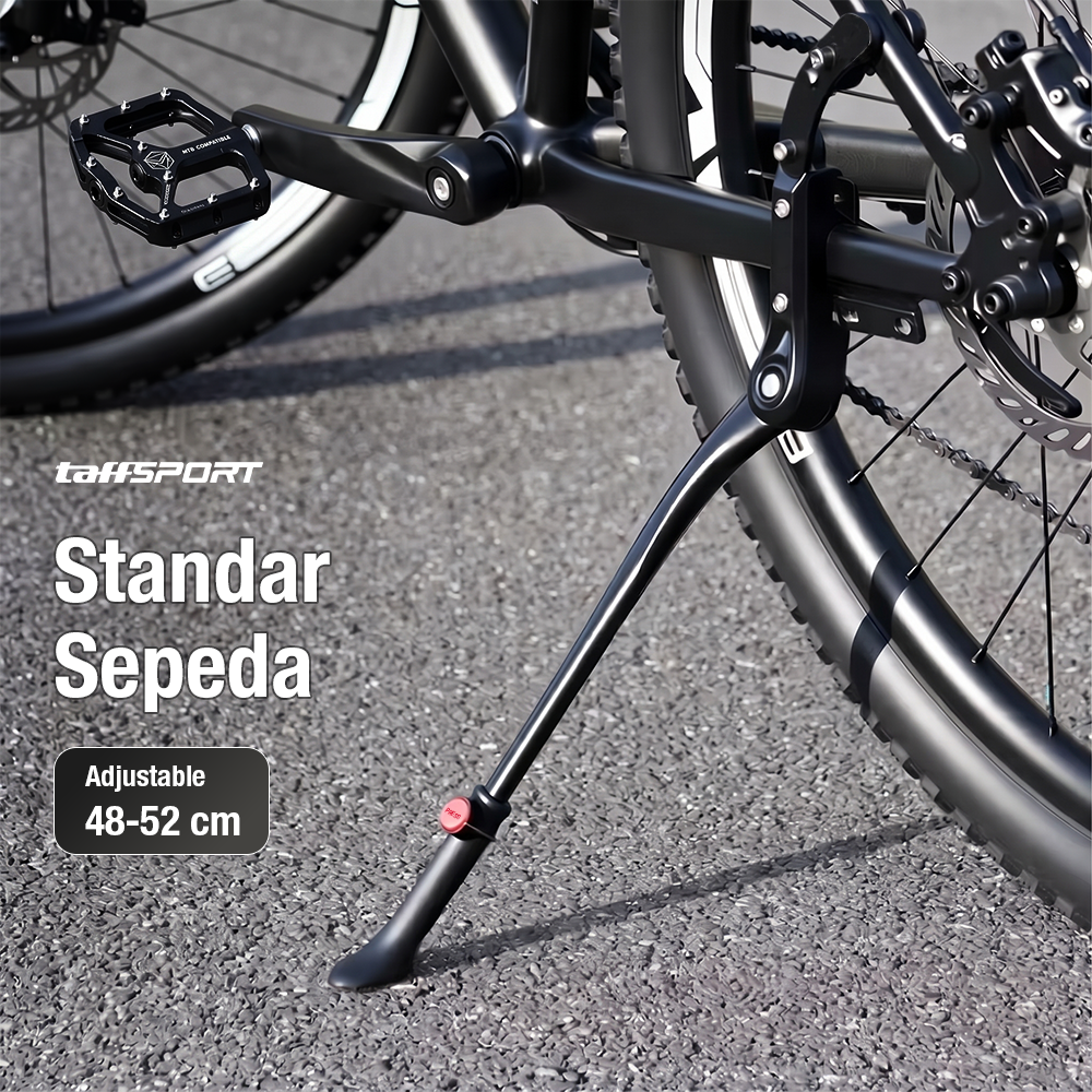 TaffSPORT Standar Sepeda Samping Adjustable Bike Kickstand 48-52cm - H14