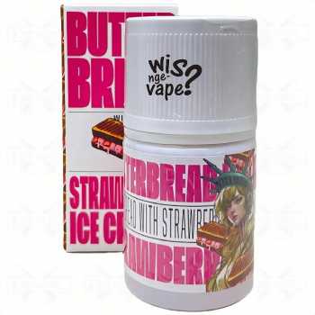 Butter Bread Strawberry Ice Cream 60ml - Freebase Liquid by Dripstate