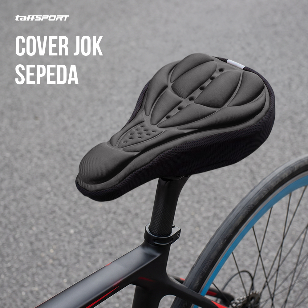 TaffSPORT Cover Jok Sadel Sepeda Sporty Sponge Bicycle Seat Universal - HM847