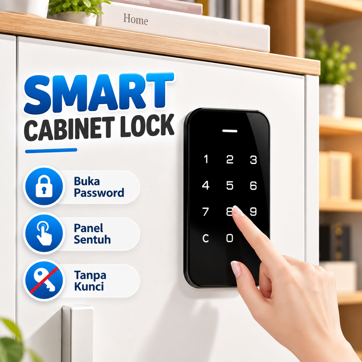 SYCREADER Smart Lock Cabinet Locker Password Kunci Lemari Digital - SC3
