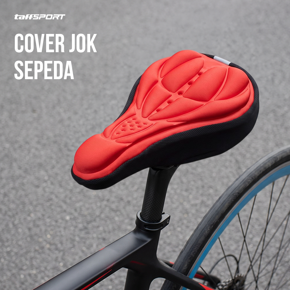 TaffSPORT Cover Jok Sadel Sepeda Sporty Empuk Busa Tebal Universal - 11182