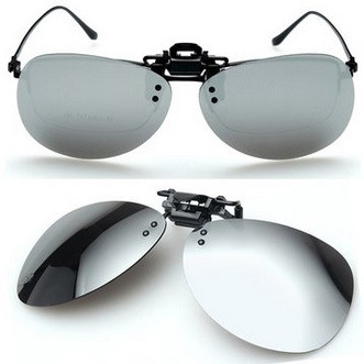 Lensa Klip Kacamata Anti Silau Clip-on Polarized Sunglasses - Y16211