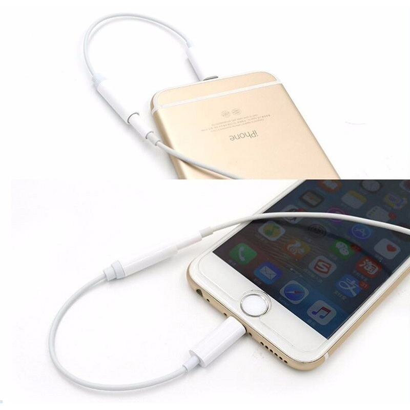 Kabel Lightning ke 3.5mm Audio Headphone Adapter for iPhone - JH-001
