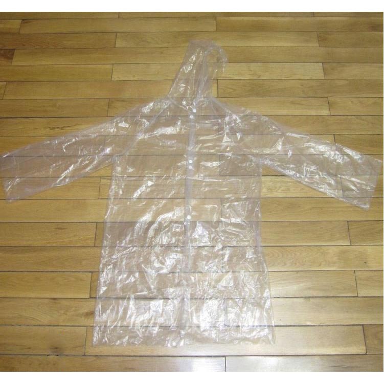Jas Hujan Portable Filament Thick Section Raincoat with Button - Y903