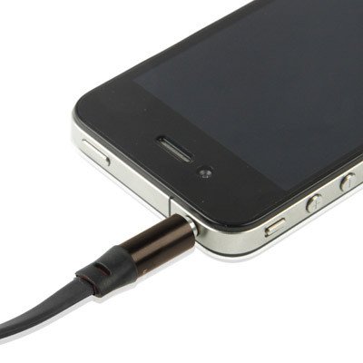 Rovtop Kabel AUX 3.5mm TRRS HiFi Noodle Design 1M - S-IP4G