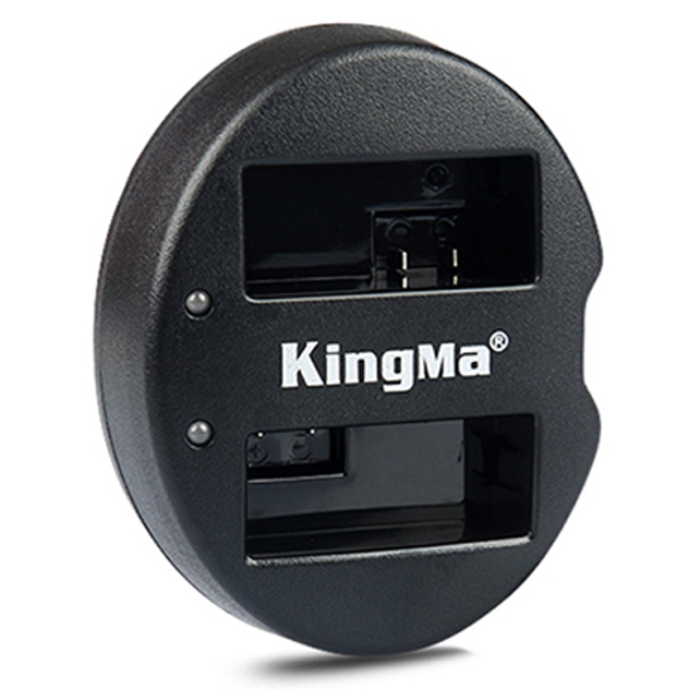 KingMa Charger Baterai 2 Slot Canon 550D 600D 650D 700D Rebel T2i T3i - BM015-LPE8