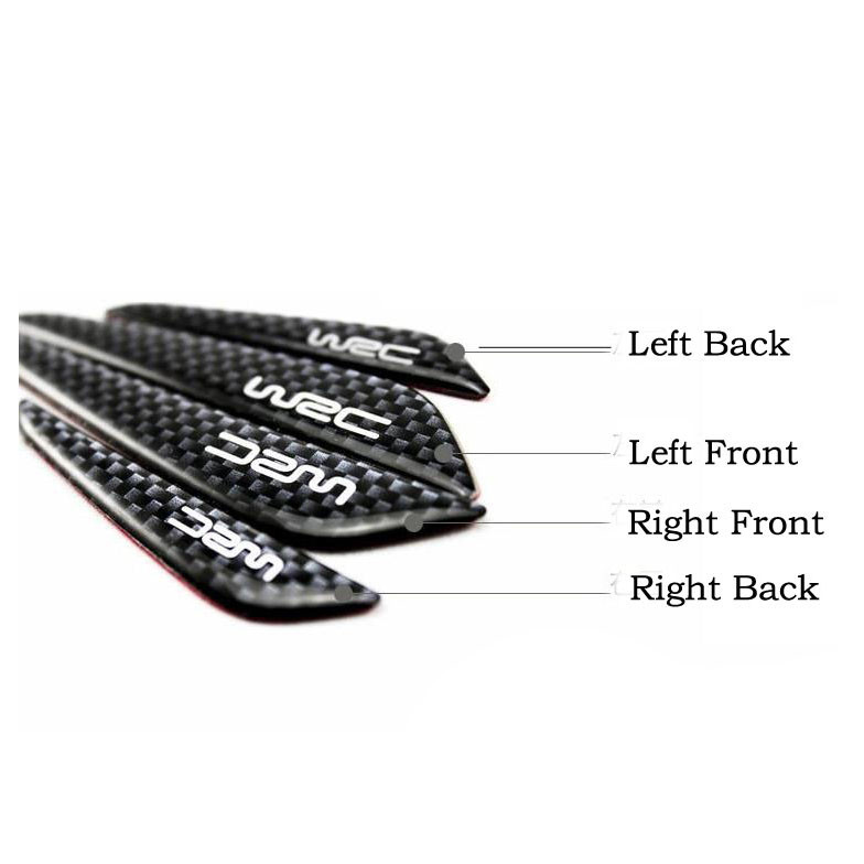 WRC Bumper Silikon Pintu Mobil Door Protector 4 PCS