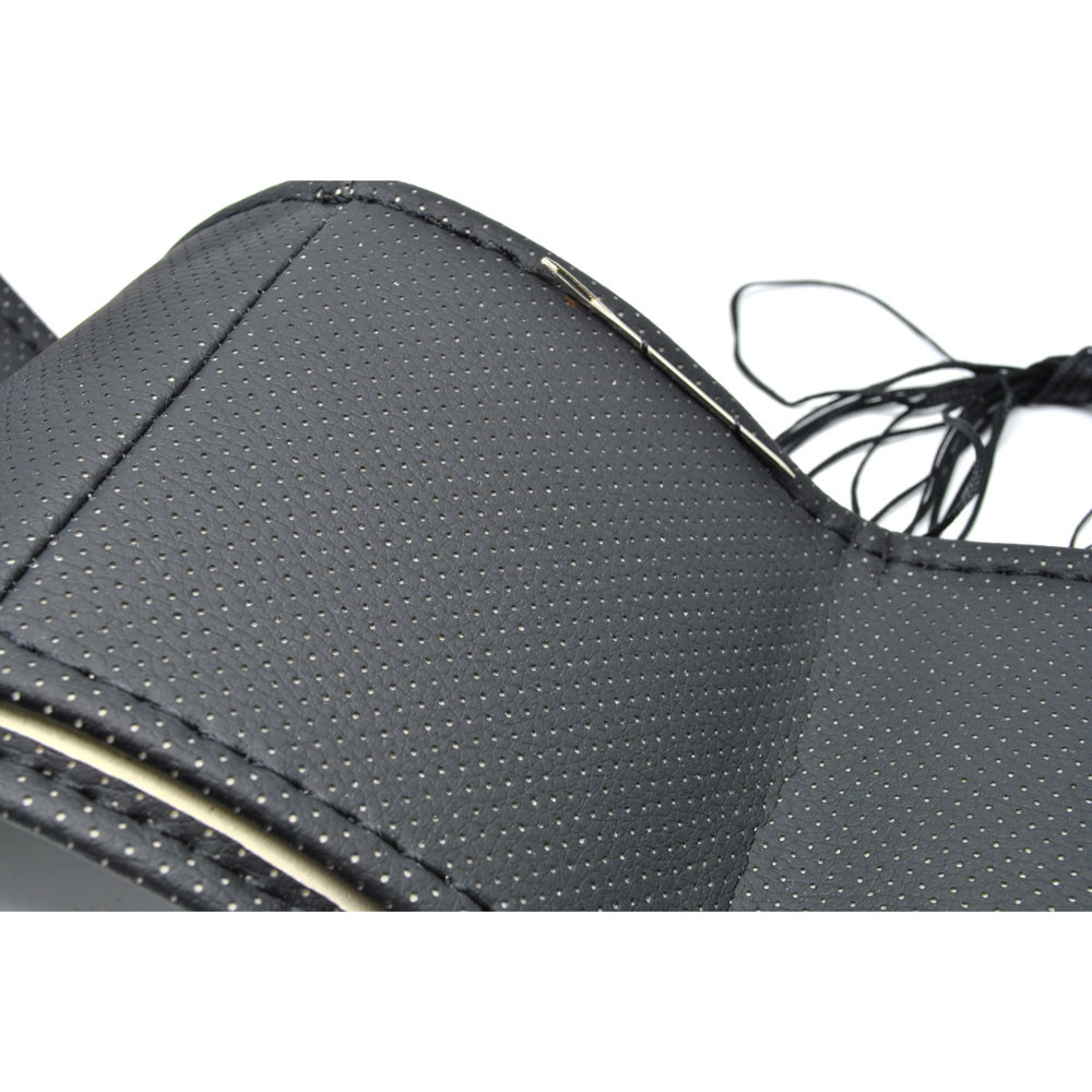 KARLOR Cover Setir Mobil Kulit DIY dengan Alat Jahit - RZLX501