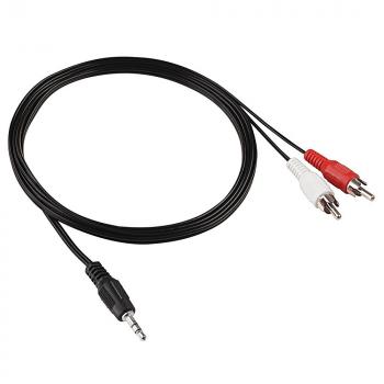 Jual Kabel HiFi Jack Stereo to RCA Male Audio Cable 1M