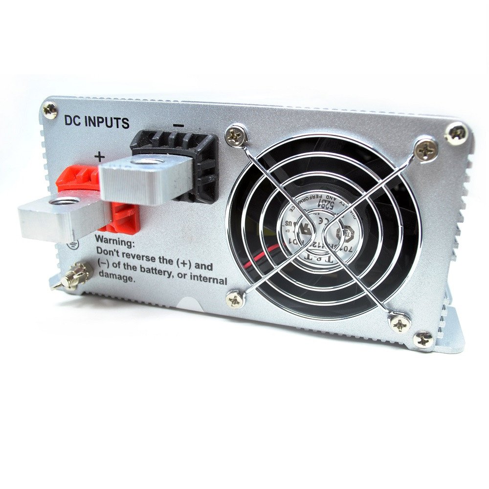 Izzy Power DC to AC Car Inverter HT-E-1000-12 1000 Watt 12 Volts