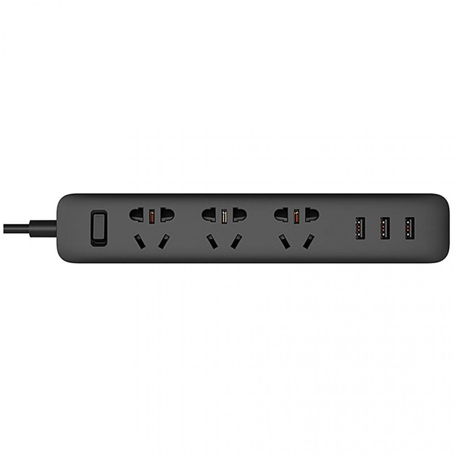 Jual Xiaomi Mi Power Strip 3 Plug dengan 3 USB Port 2A - | Jakmall.com