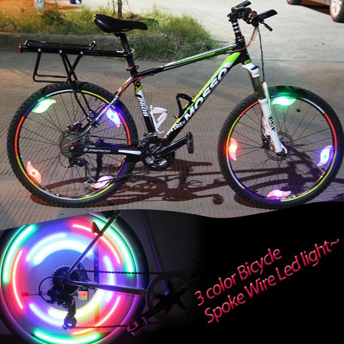 DACHELUN Lampu Ban Sepeda LED RGB Colorful Bicycle Wheel Light 1PCS - DC-889
