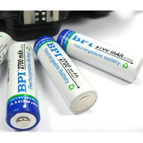 Enelong BPI Baterai Rechargeable AA Ni-MH 1.2V 2700mAh 4 PCS