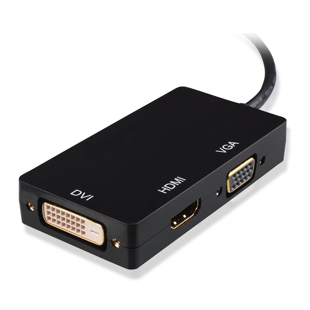 Konverter Mini Display Port ke HDMI/DVI/VGA (Thunderbolt Compatible) - M-1I3
