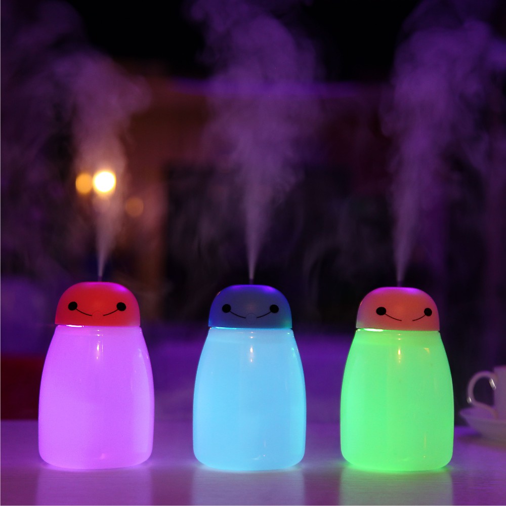 Taffware HUMI Air Humidifier Mini Ultrasonic Diffuser Baymax RGB 400ml - H803