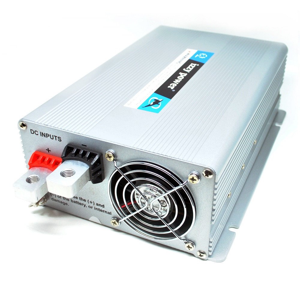 Izzy Power DC to AC Car Inverter HT-E-1000-12 1000 Watt 12 Volts