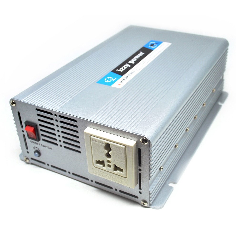 Izzy Power DC to AC Car Inverter HT-E-1000-12 1000 Watt 12 Volts